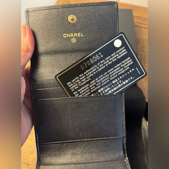 CHANEL Compact Trifold Wallet - Picture 3 of 13